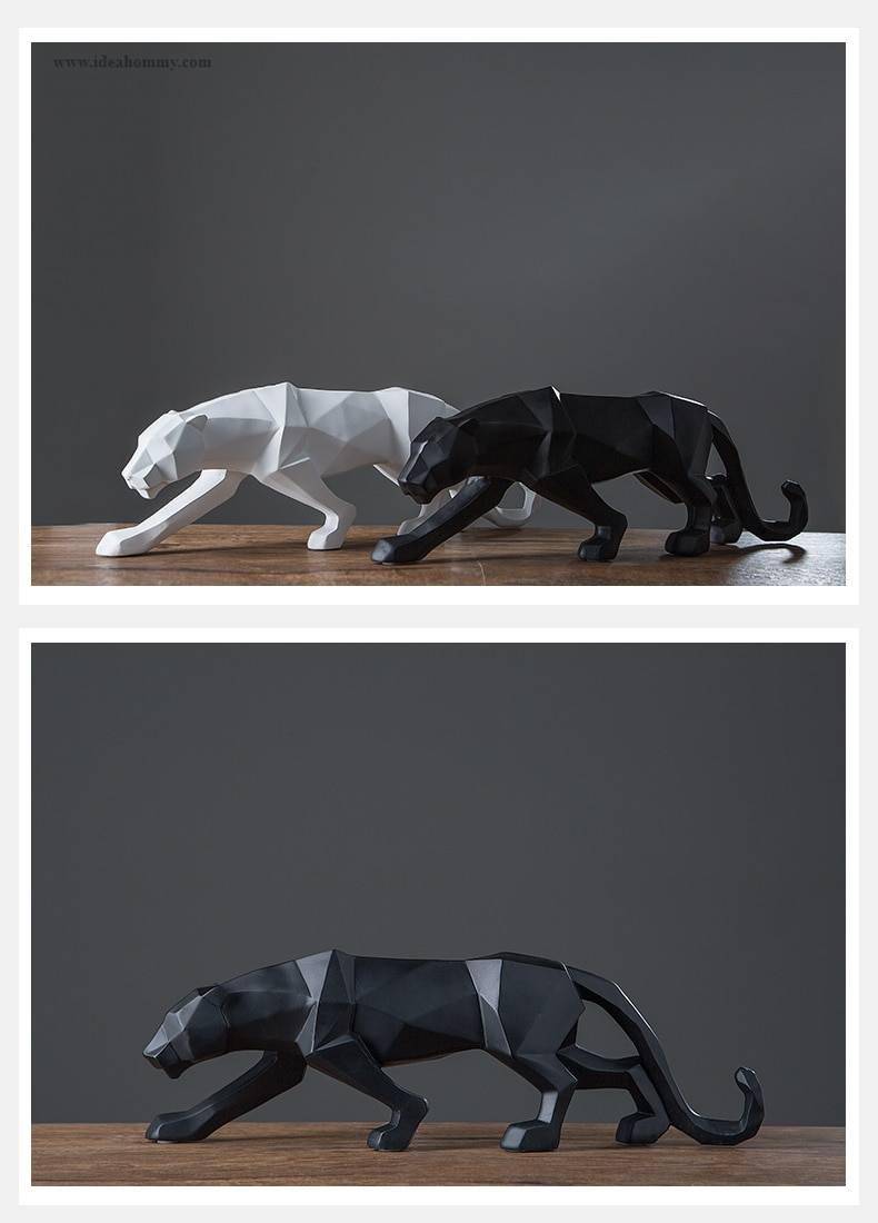 Leopard Shape Statue for Decoration