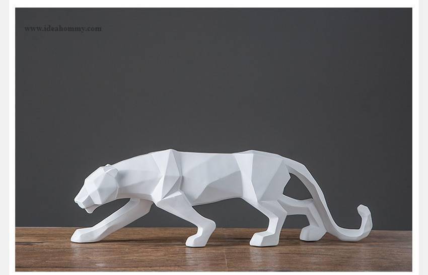 Leopard Shape Statue for Decoration