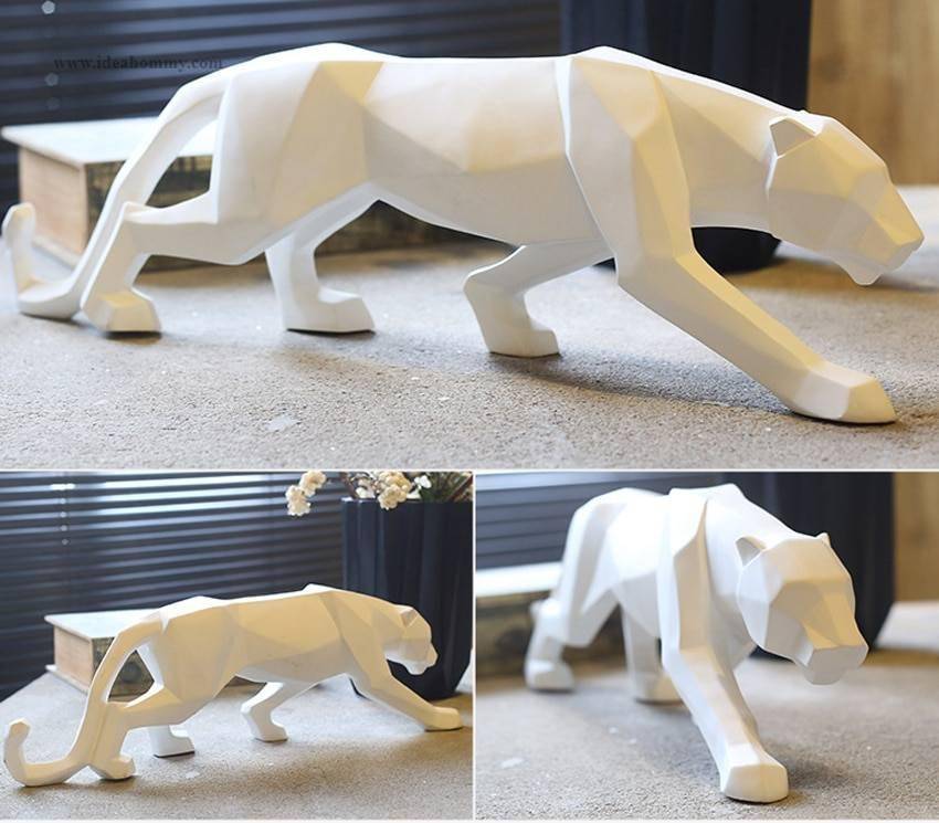 Leopard Shape Statue for Decoration