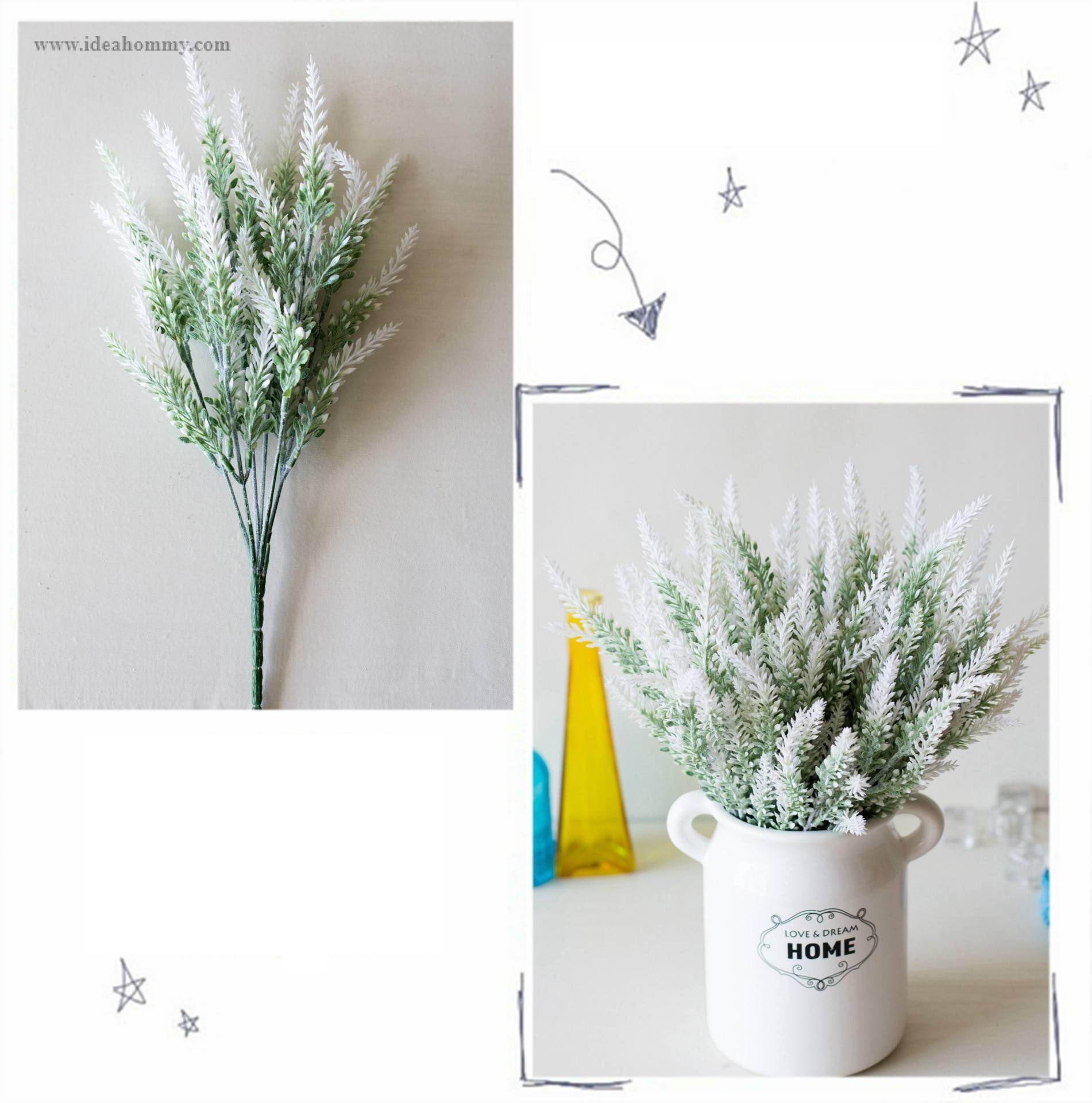 Romantic Provence Lavender Artificial Plants