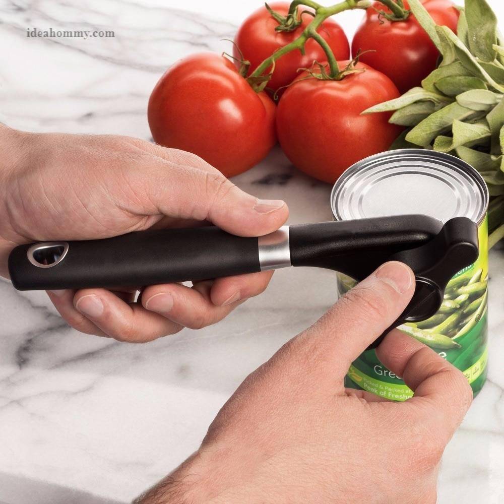 Ergonomic Stainless Steel Can Opener