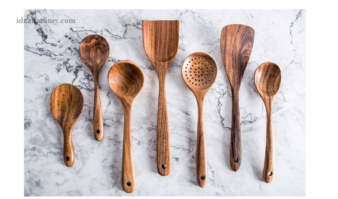 Natural Wood Cooking Spoons