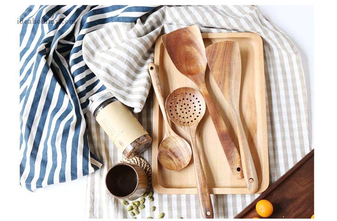 Natural Wood Cooking Spoons