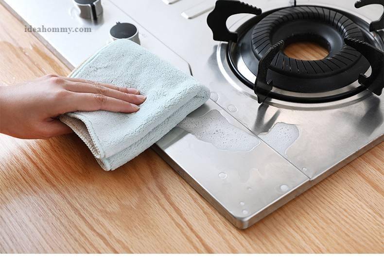 Simple Microfiber Kitchen Towel 3 pcs Set