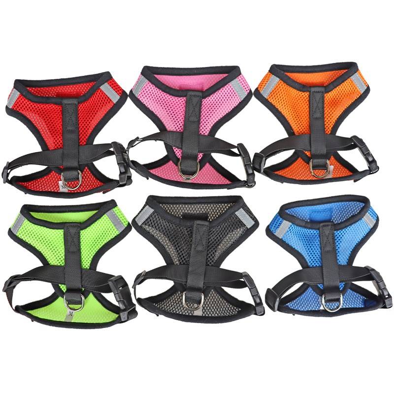 Cat Dog Harness with Lead Leash Adjustable Vest Polyester Mesh Breathable Harnesses Reflective sti for Small Dog Cat accessories New Arrivals Cat Dog Harness with Lead Leash Adjustable Vest Polyester Mesh Breathable Harnesses Reflective sti for Small Dog Cat accessories New Arrivals