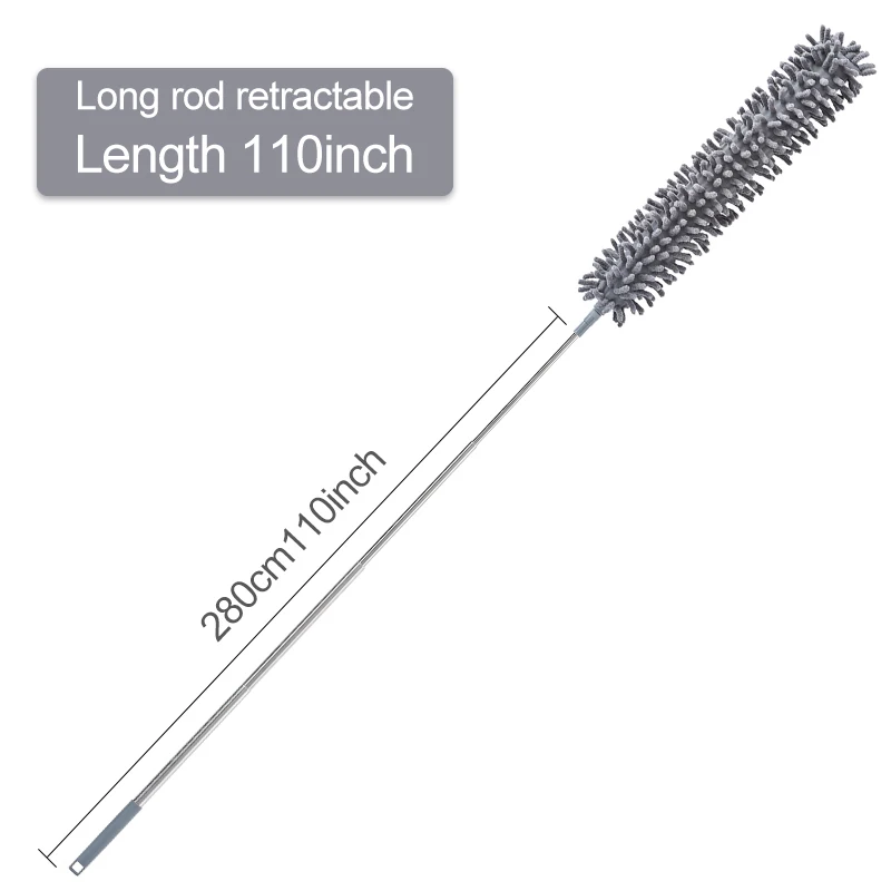 UNTIOR Duster Brush Microfiber Duster Extendable Gap Dust Tools Retractable Car Cleaning Brush Household Ceiling Cleaning Tools