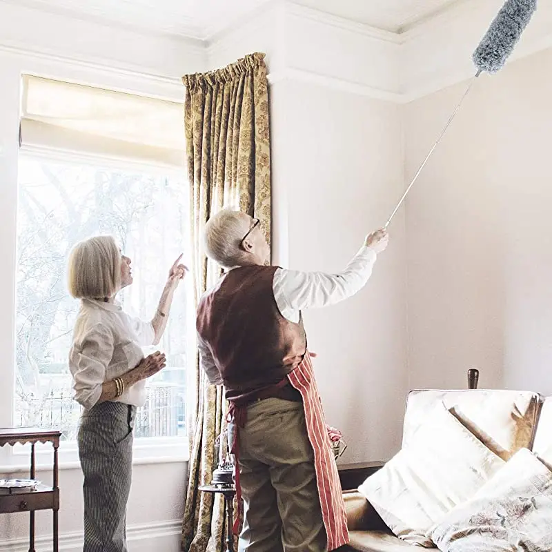 UNTIOR Duster Brush Microfiber Duster Extendable Gap Dust Tools Retractable Car Cleaning Brush Household Ceiling Cleaning Tools