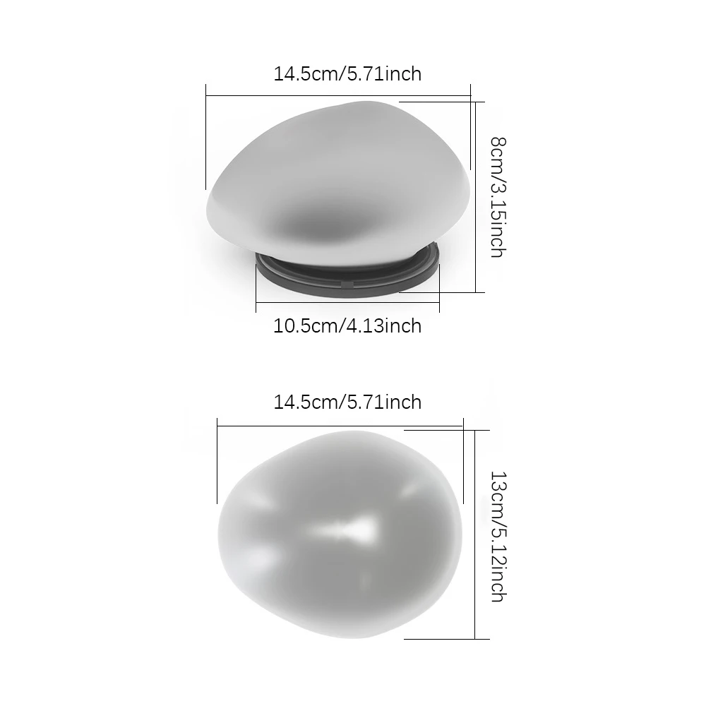 Solar Outdoor Light, Waterproof Pebble Decorative Lamp, for Garden, Courtyards, Terraces, Villas,  Swimming Pools，Hotels, cafes