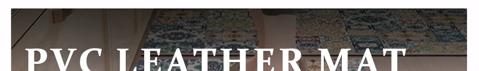 PVC Floor Mat for Kitchen Waterproof Non-slip Carpet Home Decoration Vintage Pattern Long strip Rug Oil-proof Alfombra de cocina PVC Floor Mat for Kitchen Waterproof Non-slip Carpet Home Decoration Vintage Pattern Long strip Rug Oil-proof Alfombra de cocina