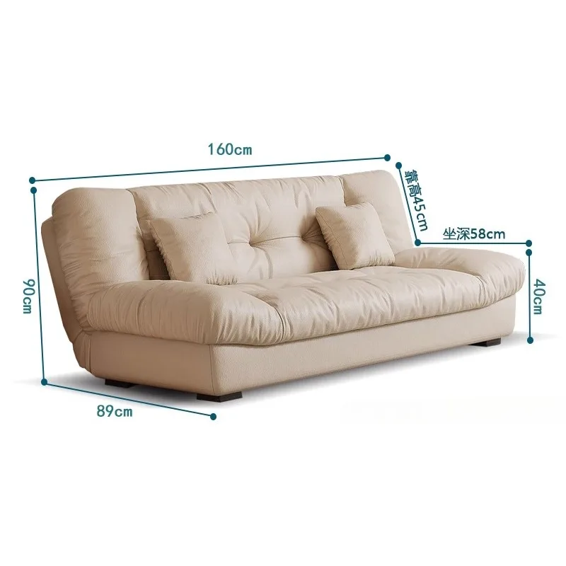Double Lounge Living Room Sofas Classic Design Luxury Comfortable Sofa Minimalist Relaxing Divano Soggiorno Home Furniture