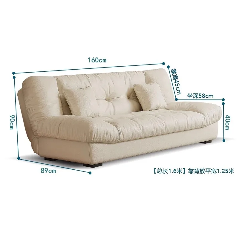 Double Lounge Living Room Sofas Classic Design Luxury Comfortable Sofa Minimalist Relaxing Divano Soggiorno Home Furniture