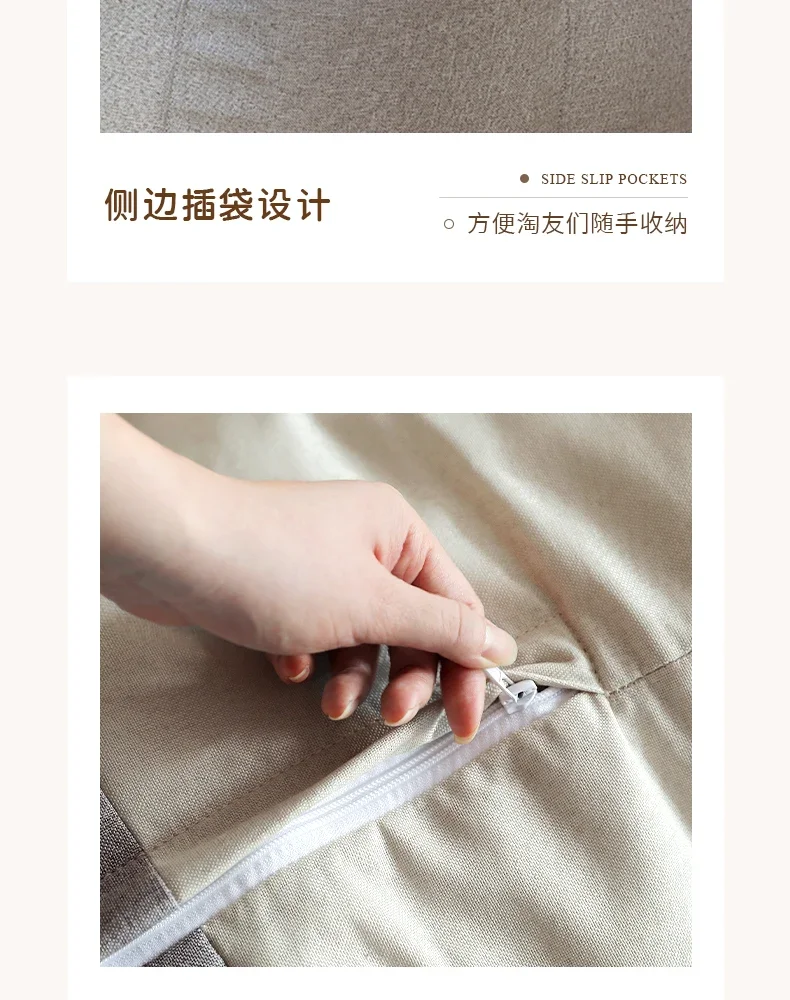 Bedroom Curved Bean Bag Sofa Mid Century Modern Quilted Living Room Sofa Ergonomic Minimalista Salas Muebles Nordic Furniture