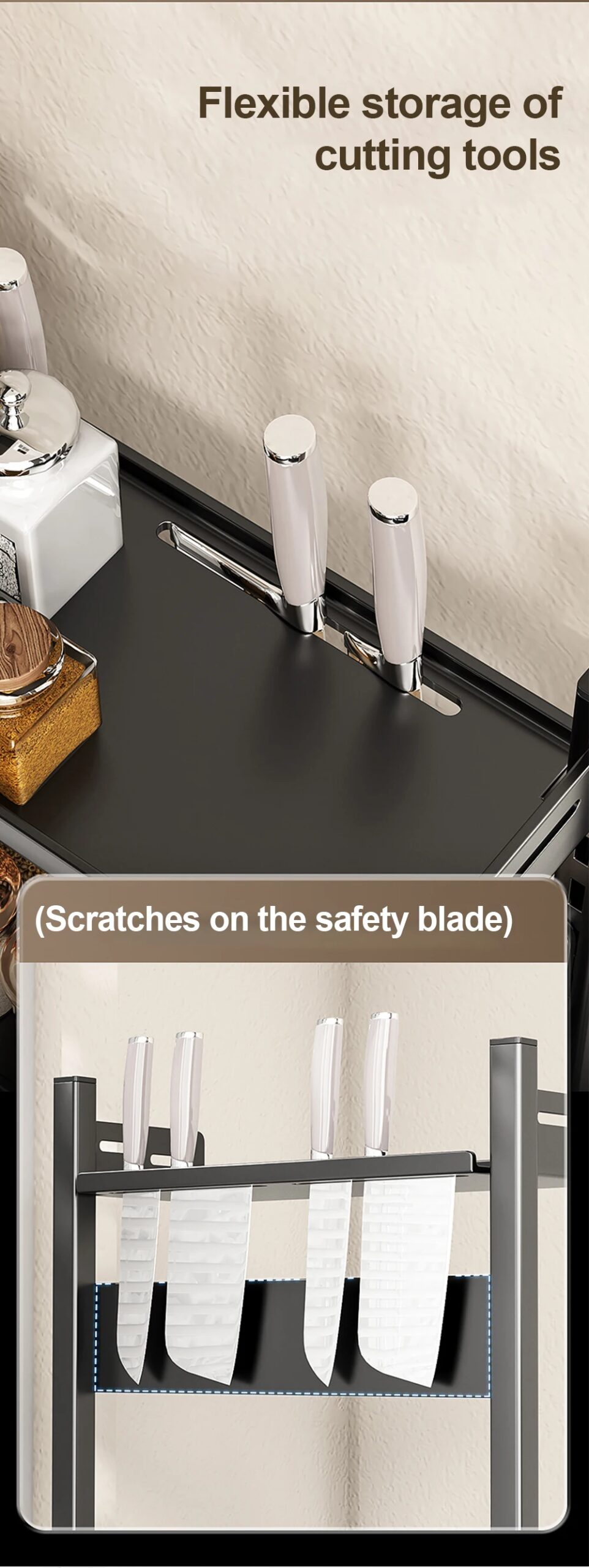 3 Tier Spice Storage Rack for Countertop Adjustable Spice Organization for Cabinet Kitchen Organizer Metal Shelf Black 3 Tier Spice Storage Rack for Countertop Adjustable Spice Organization for Cabinet Kitchen Organizer Metal Shelf Black